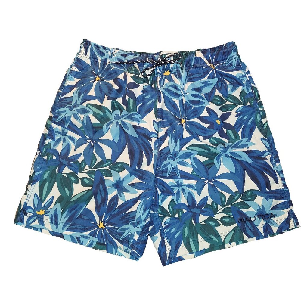 Mens Nautica Swim Trunks Size M